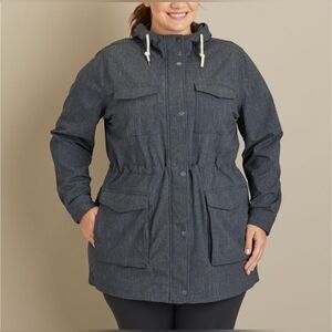 Duluth Trading Company Women's Charcoal Mist Master Jacket, Size XL
